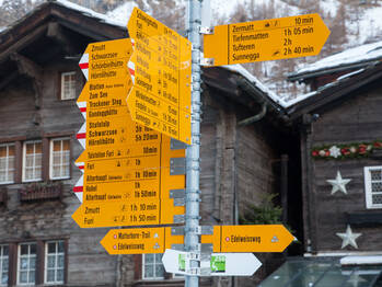 Zermatt alter Dorfteil